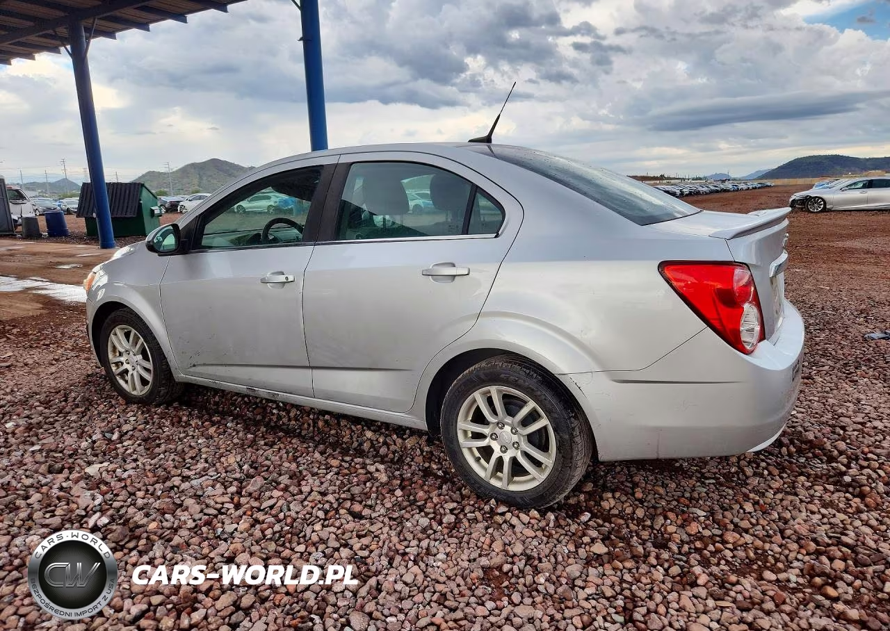2013 Chevrolet Sonic Lt VIN:1G1JC5SH4D4237920 - 2