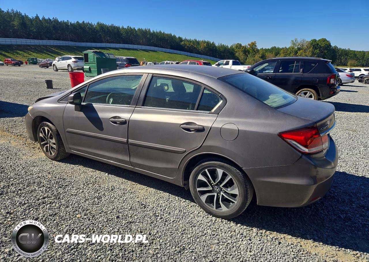 2013 Honda Civic Ex VIN:2HGFB2F83DH505935 - 2