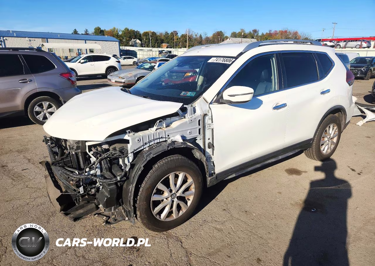 2019 Nissan Rogue Sv VIN:JN8AT2MVXKW373614 - 1