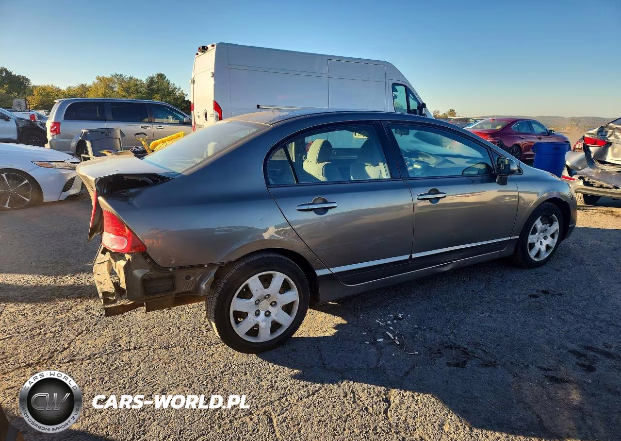 2008 Honda Civic Lx VIN:2HGFA16548H313075 - 3