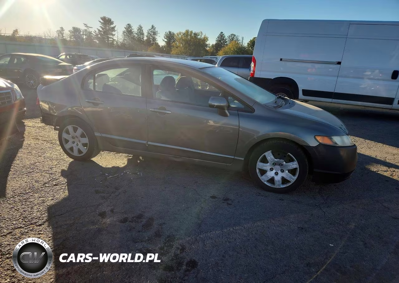 2008 Honda Civic Lx VIN:2HGFA16548H313075 - 4