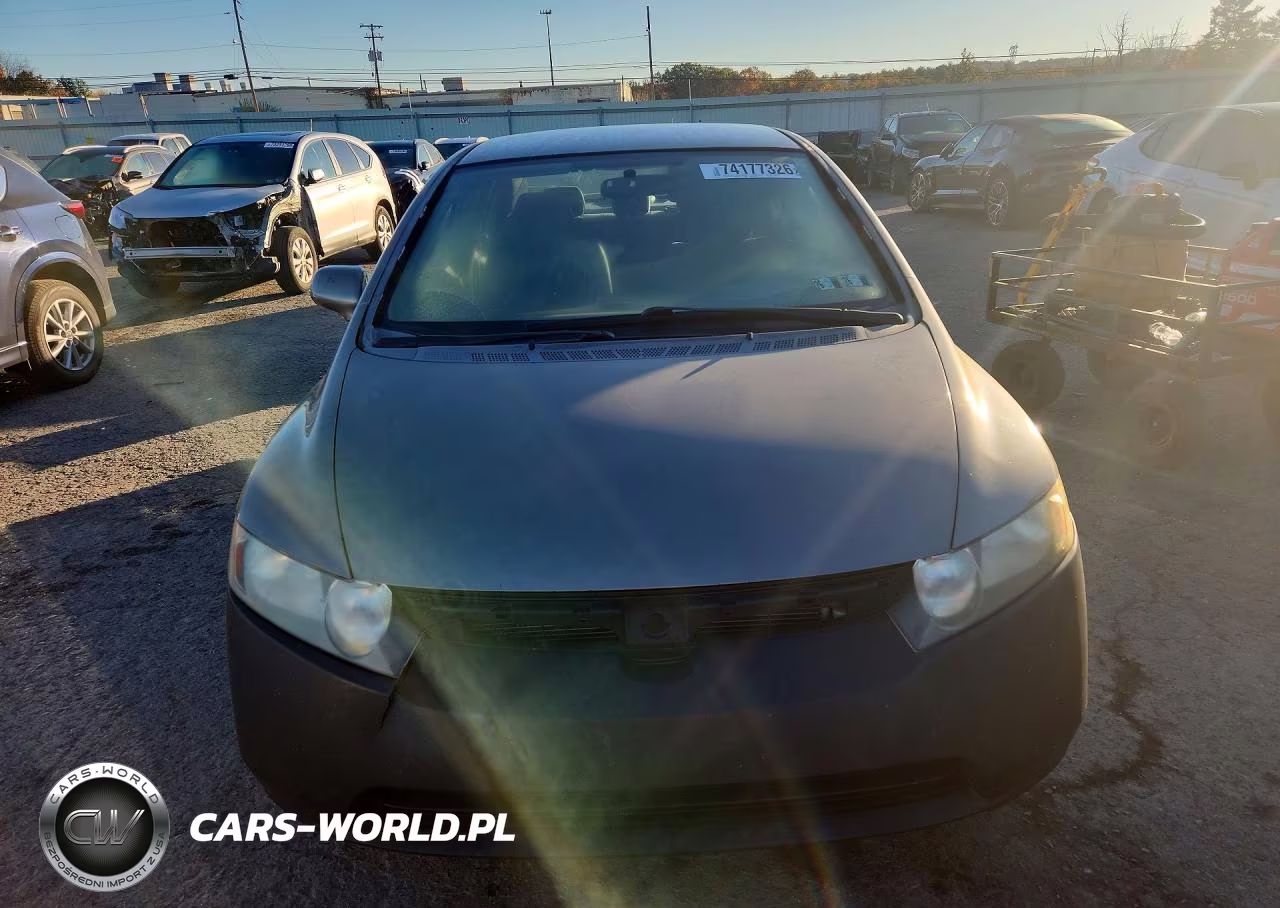 2008 Honda Civic Lx VIN:2HGFA16548H313075 - 5