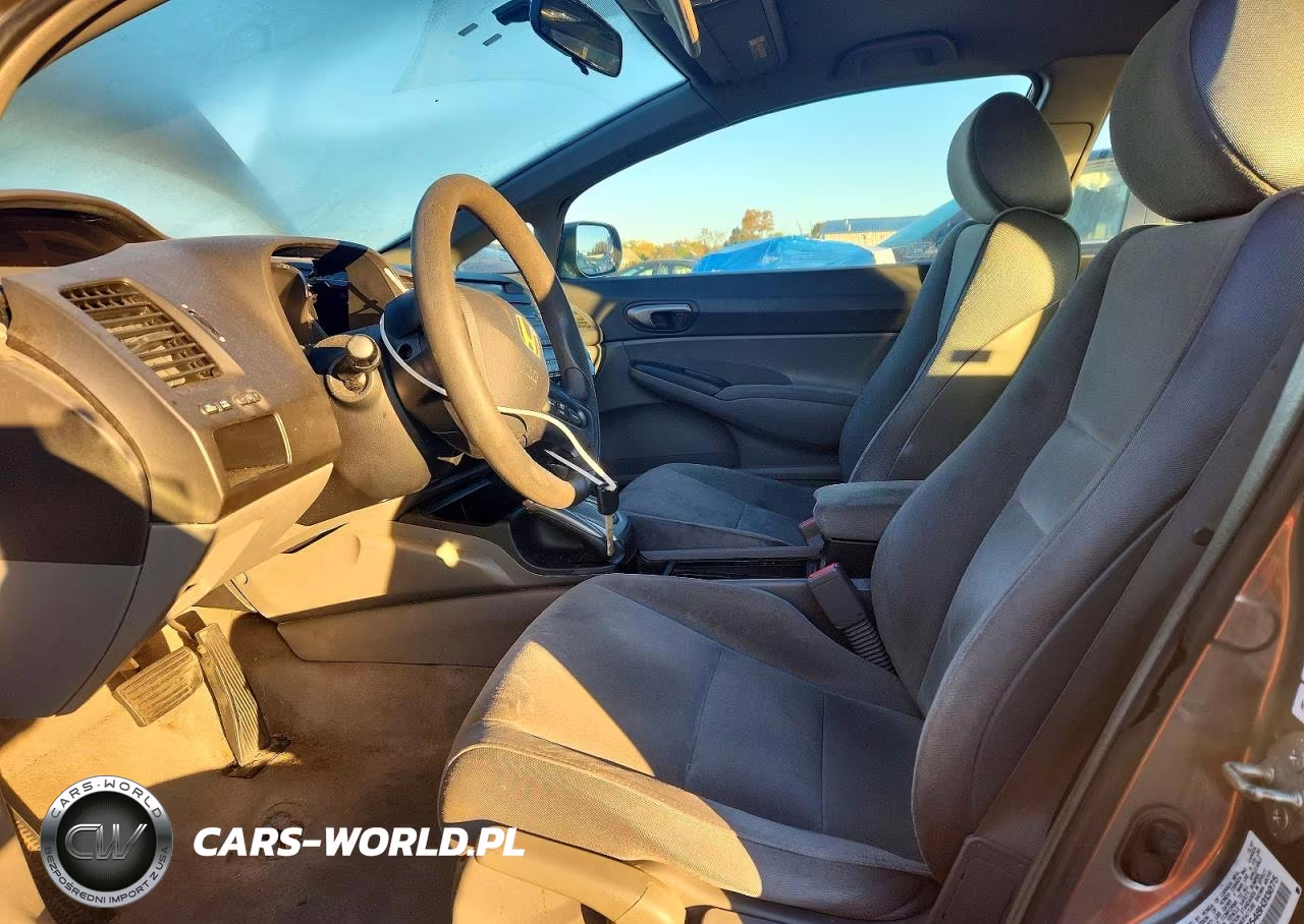 2008 Honda Civic Lx VIN:2HGFA16548H313075 - 7