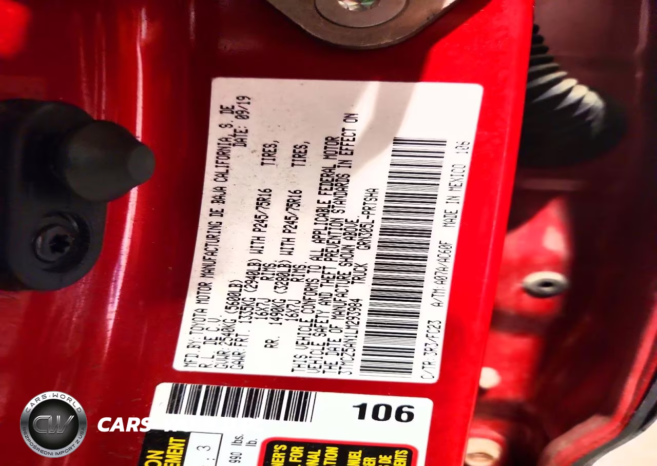2020 Toyota Tacoma Double Cab VIN:3TMCZ5AN1LM293984 - 13