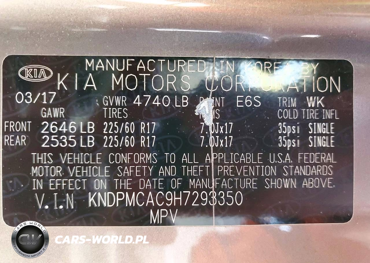 2017 Kia Sportage Lx VIN:KNDPMCAC9H7293350 - 13