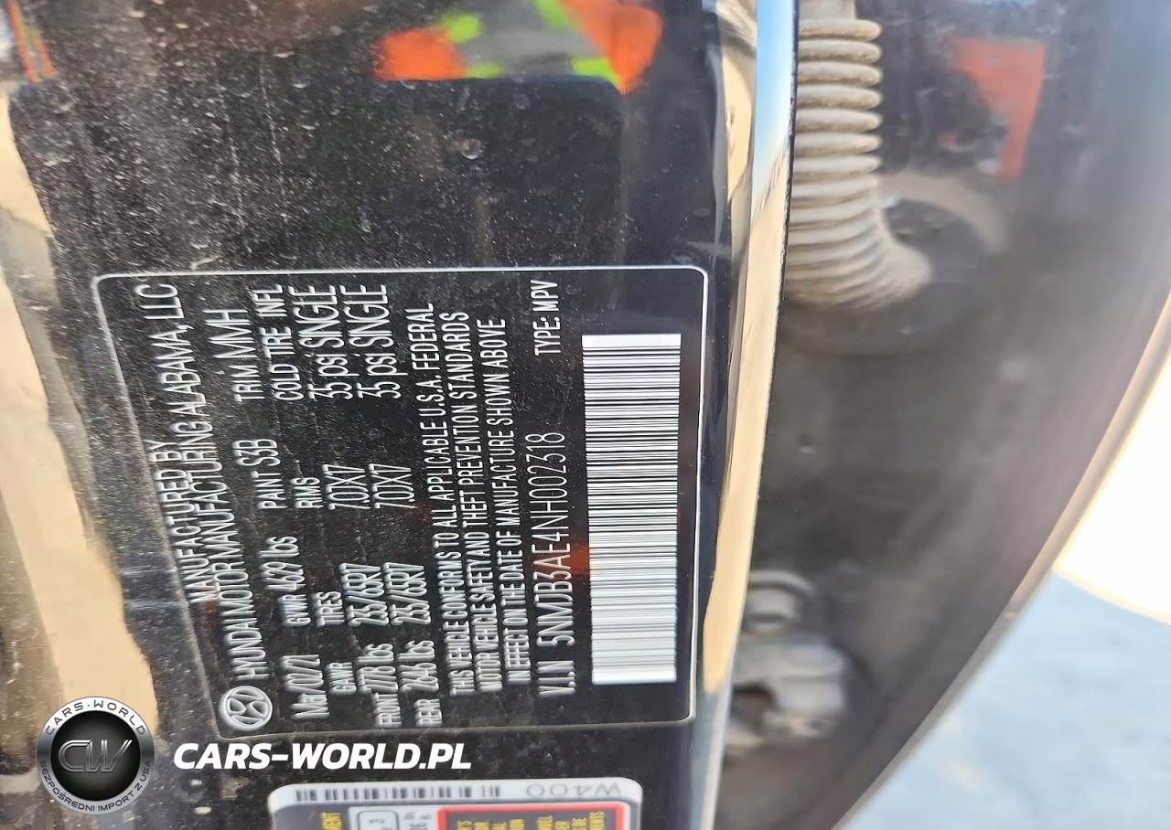 2022 Hyundai Tucson Sel VIN:5NMJB3AE4NH002318 - 13