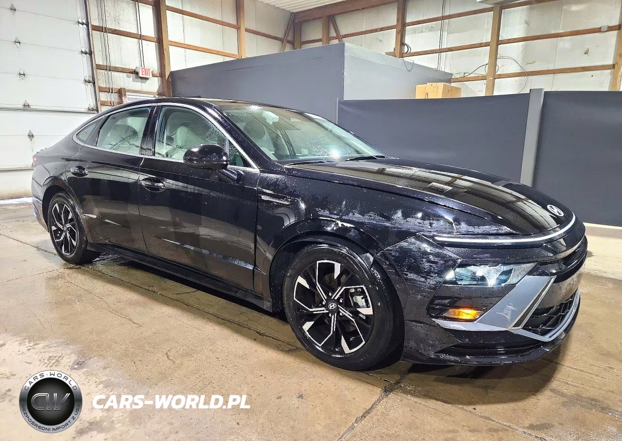 2025 Hyundai Sonata Sel VIN:KMHL64JA1SA496333 - 4