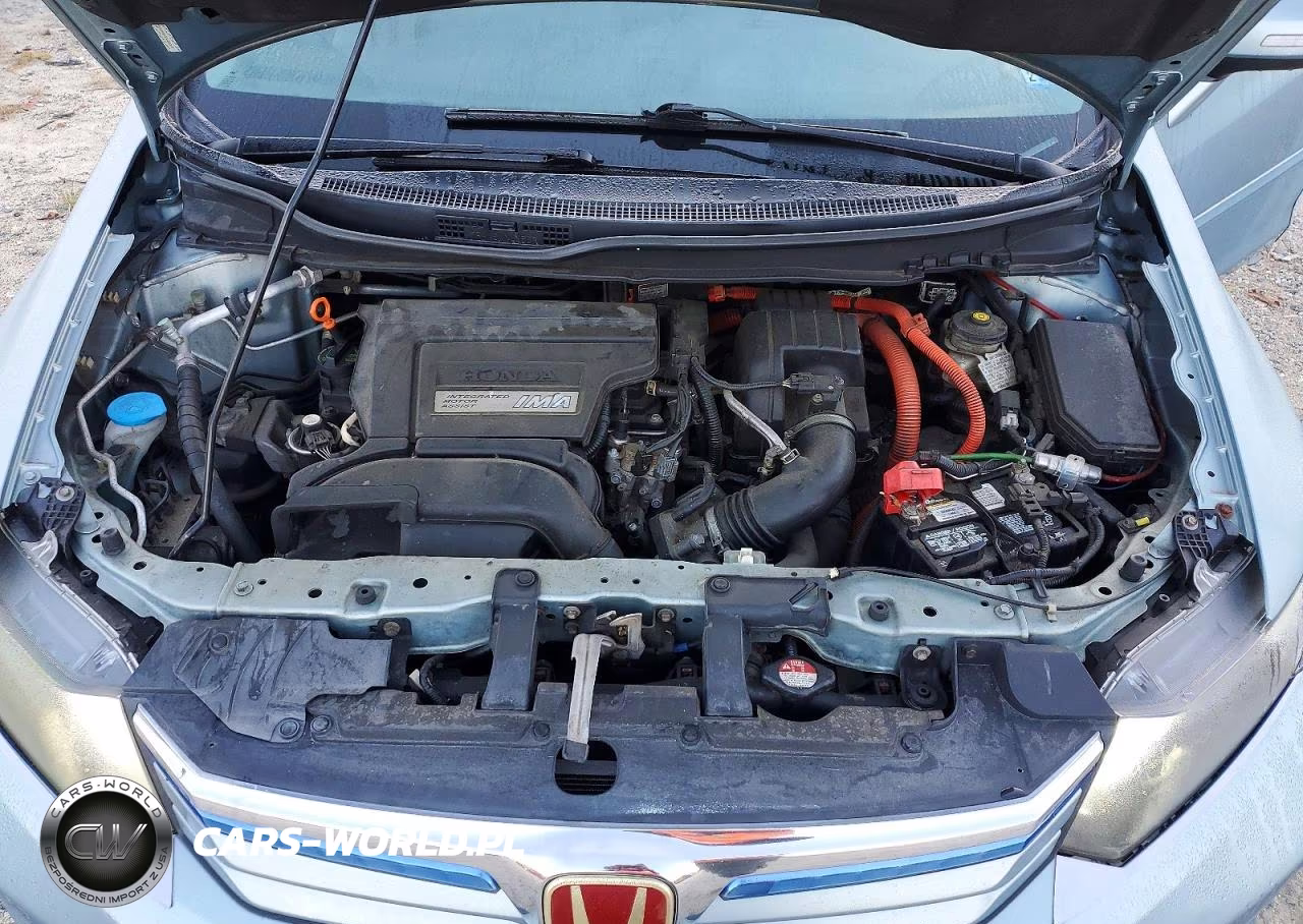 2012 Honda Civic Hybrid VIN:JHMFB4F23CS000019 - 11