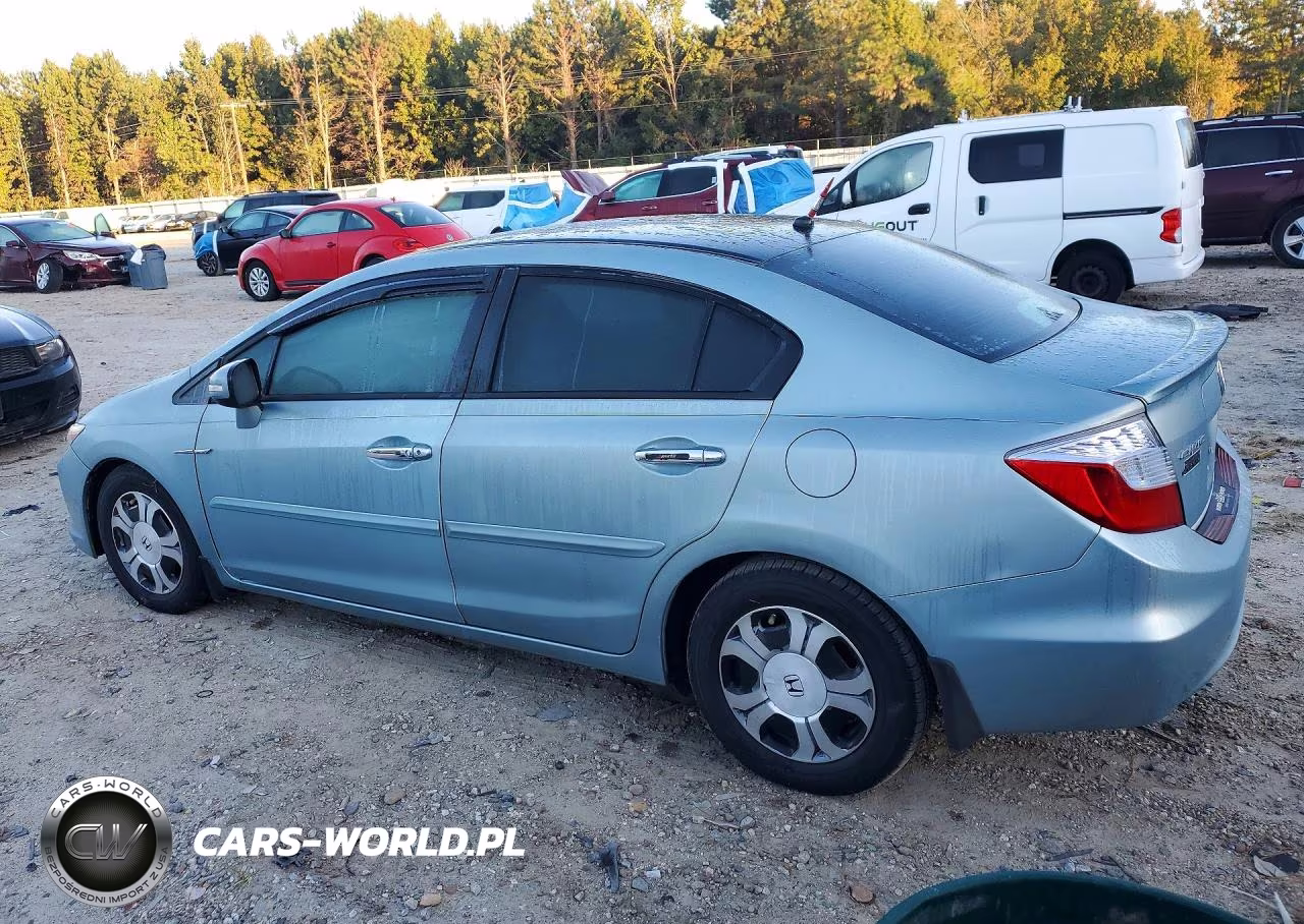2012 Honda Civic Hybrid VIN:JHMFB4F23CS000019 - 2