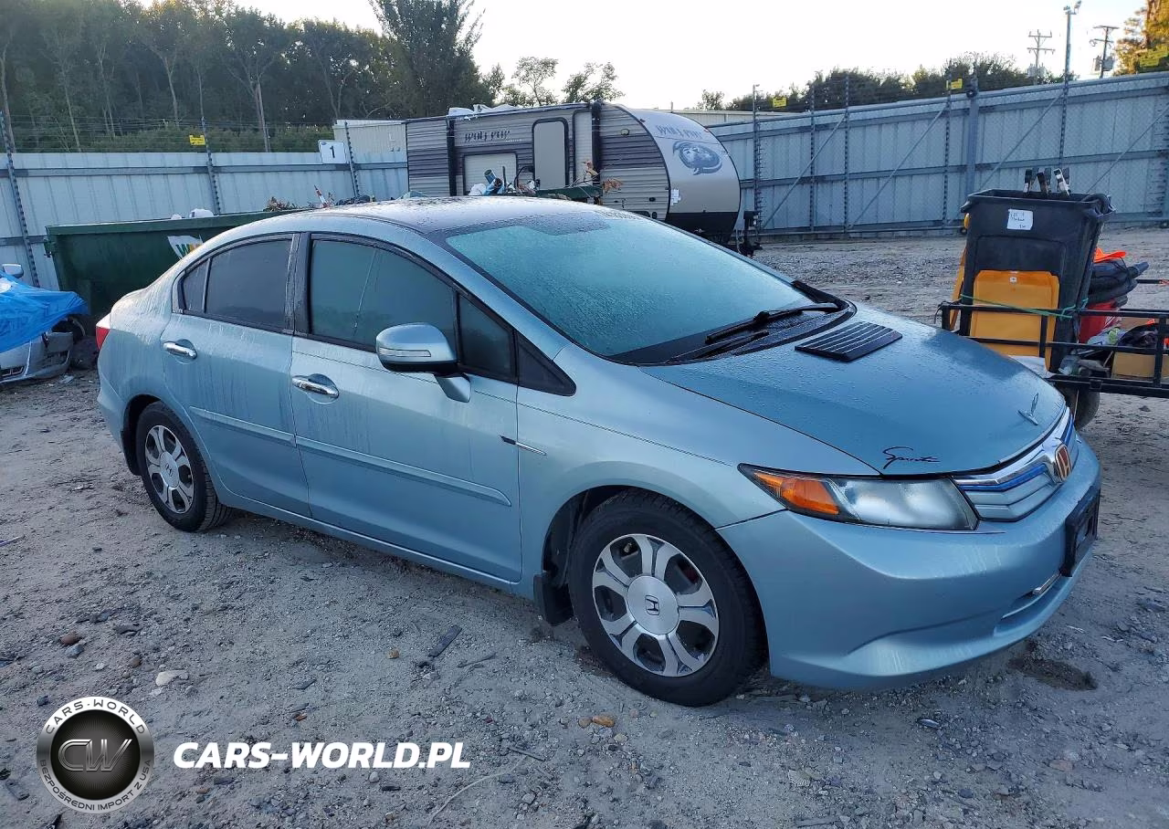 2012 Honda Civic Hybrid VIN:JHMFB4F23CS000019 - 4