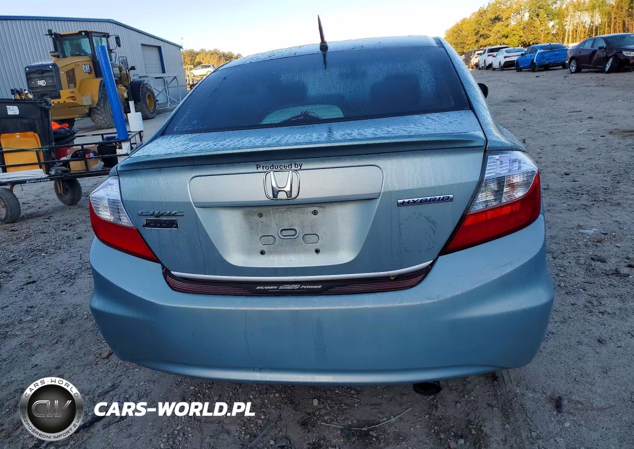 2012 Honda Civic Hybrid VIN:JHMFB4F23CS000019 - 6