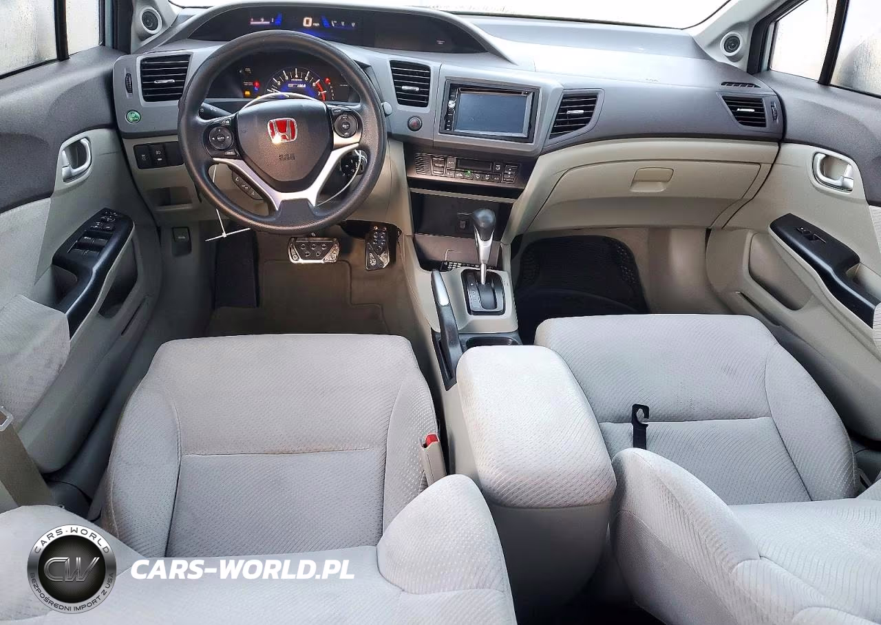 2012 Honda Civic Hybrid VIN:JHMFB4F23CS000019 - 8