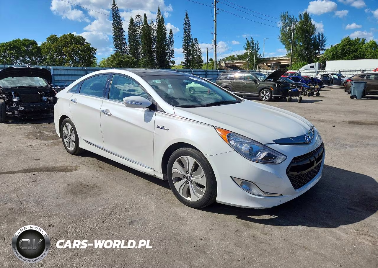 2015 Hyundai Sonata Hybrid Limited VIN:KMHEC4A46FA135424 - 4