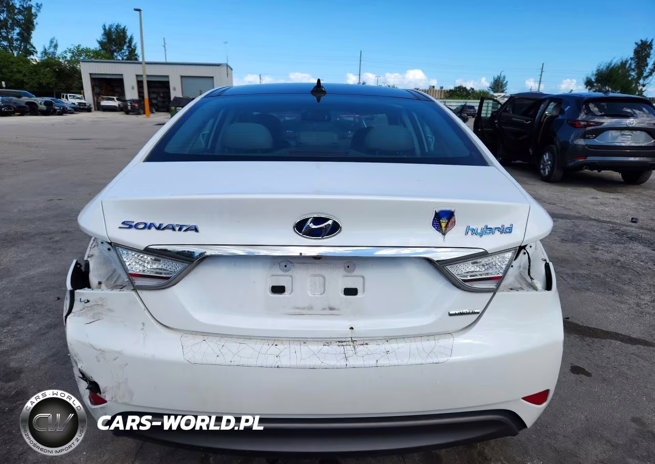 2015 Hyundai Sonata Hybrid Limited VIN:KMHEC4A46FA135424 - 6