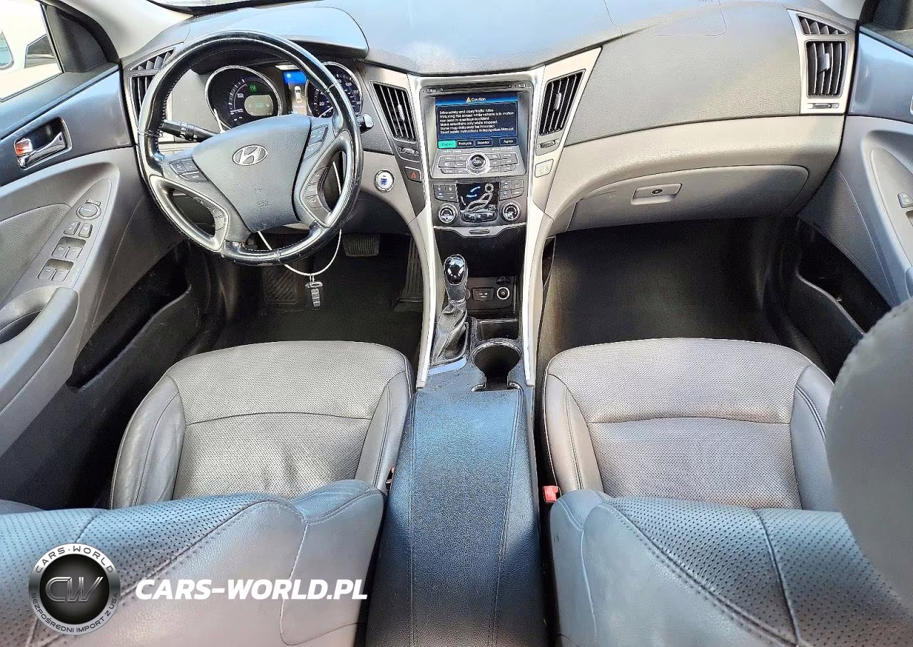 2015 Hyundai Sonata Hybrid Limited VIN:KMHEC4A46FA135424 - 8