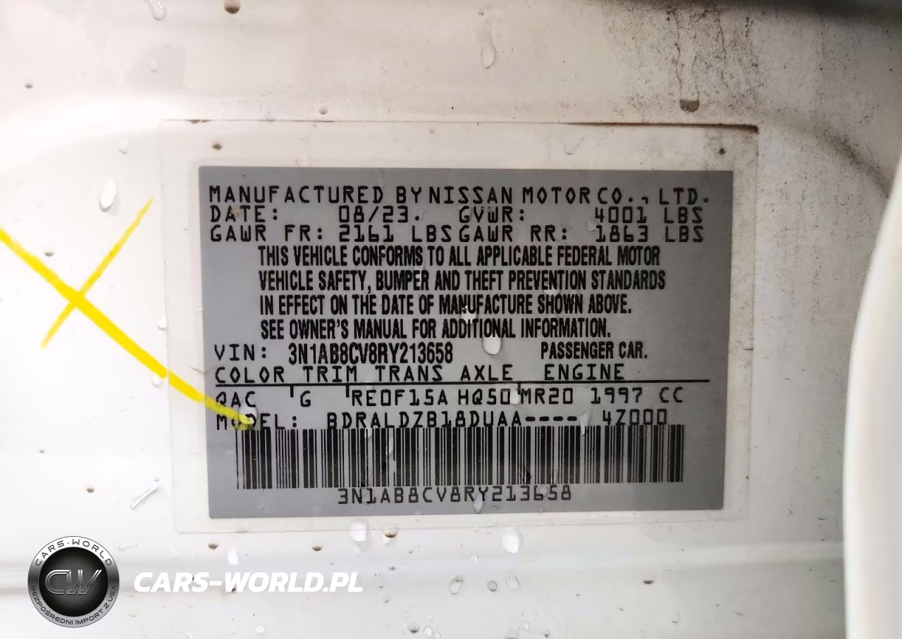 2024 Nissan Sentra Sv VIN:3N1AB8CV8RY213658 - 13