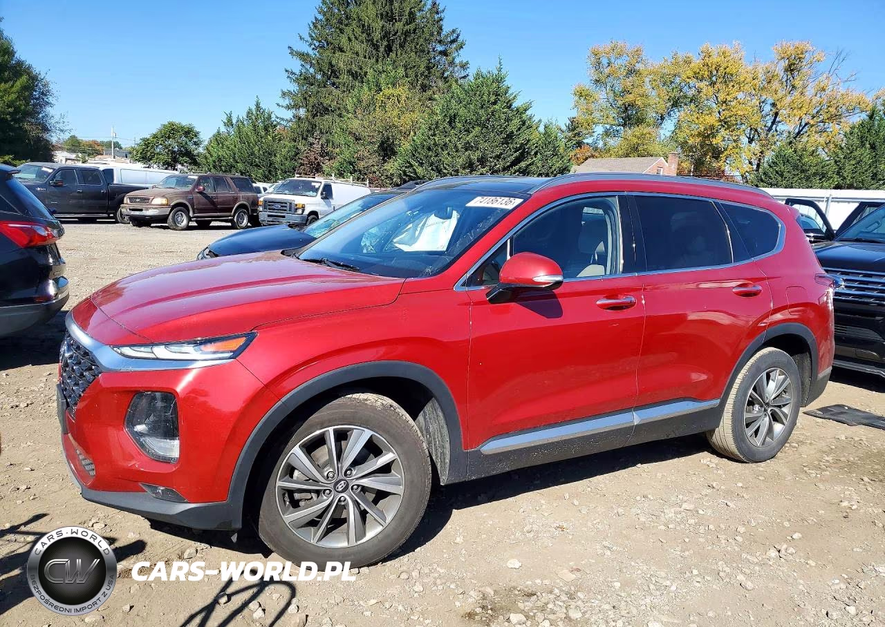 2019 Hyundai Santa Fe Ultimate 2.4L VIN:5NMS5CAD5KH004108 - 1