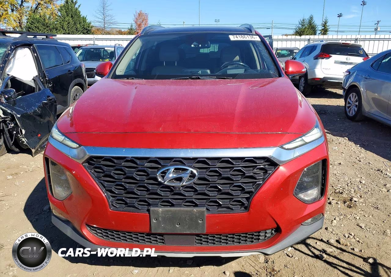 2019 Hyundai Santa Fe Ultimate 2.4L VIN:5NMS5CAD5KH004108 - 5