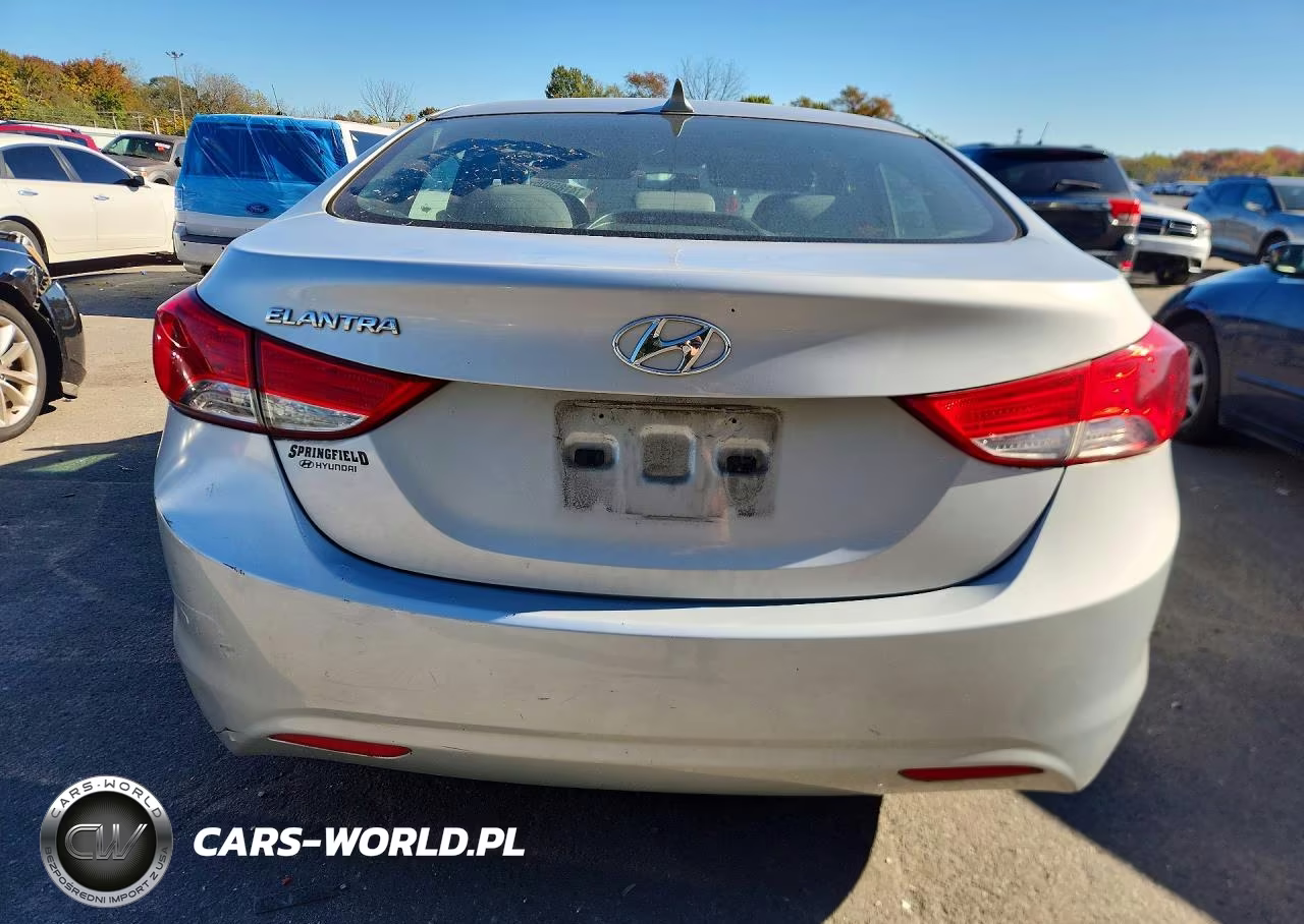 2011 Hyundai Elantra Gls VIN:5NPDH4AEXBH042404 - 6