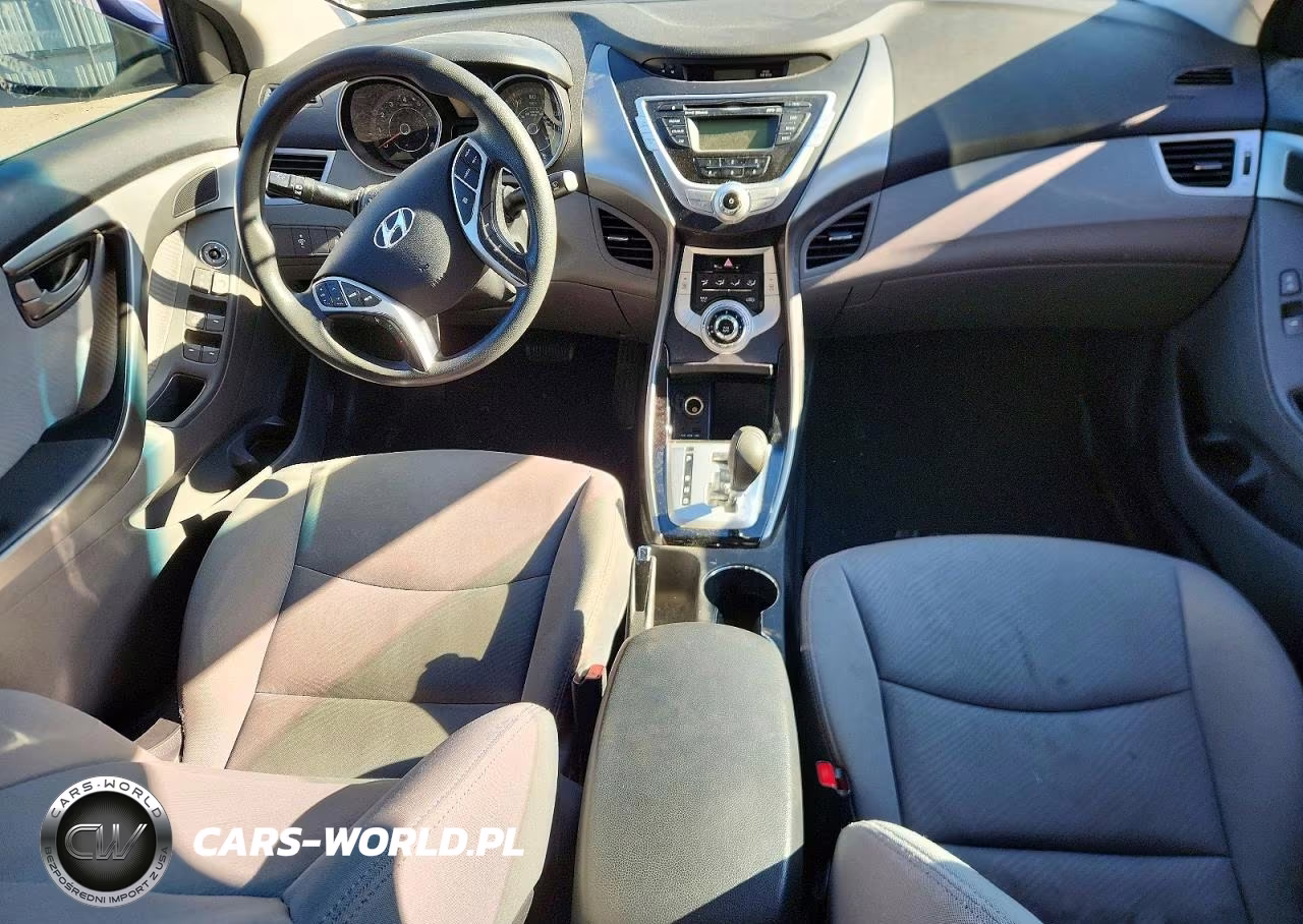 2011 Hyundai Elantra Gls VIN:5NPDH4AEXBH042404 - 8