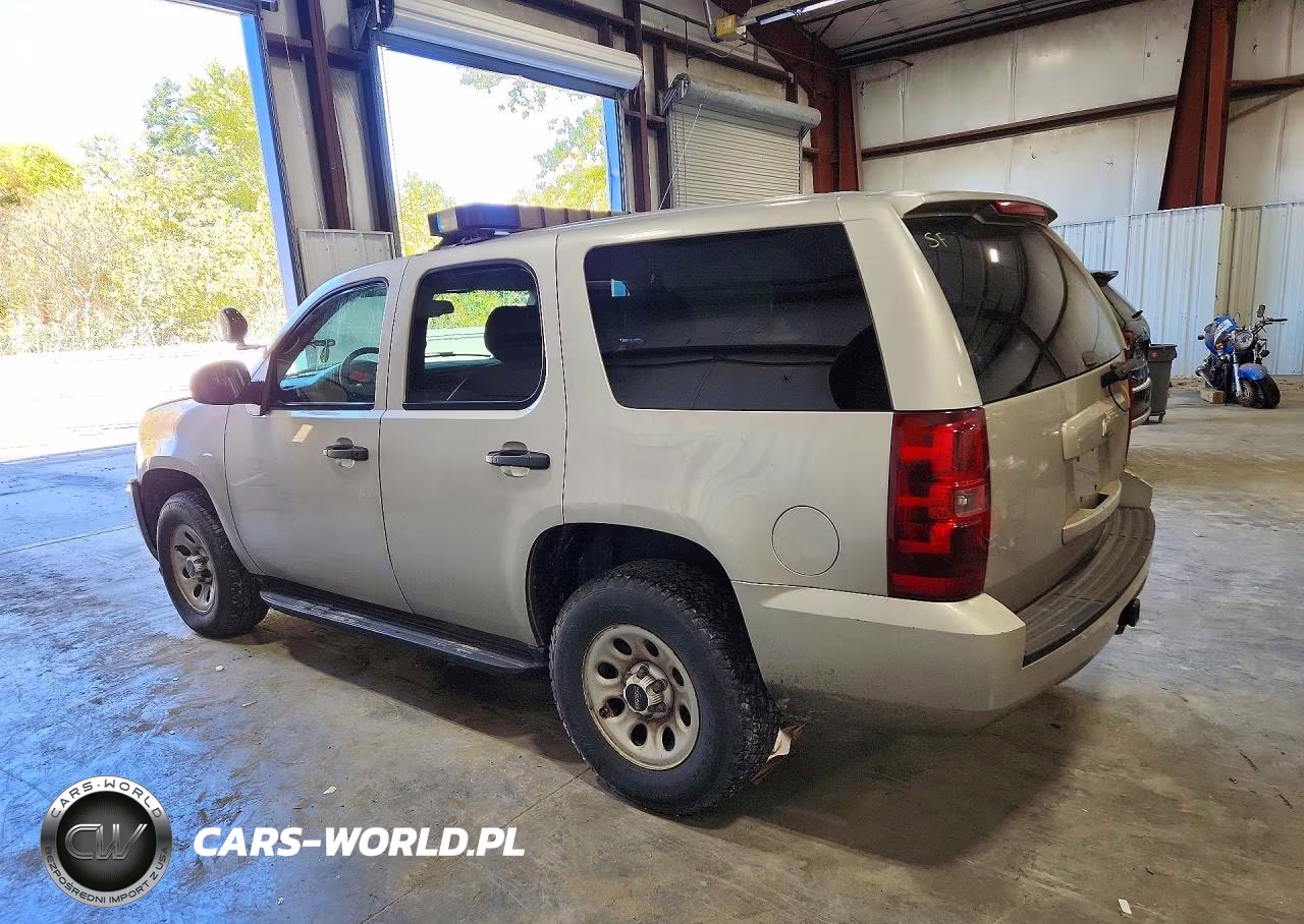 2008 Chevrolet Tahoe K1500 Police VIN:1GNFK03068R164481 - 2