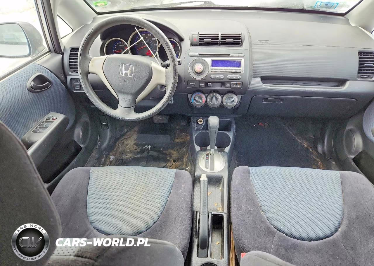 2008 Honda Fit VIN:JHMGD38408S018539 - 8