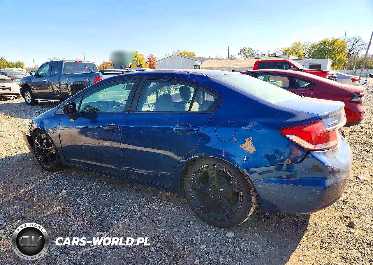 2014 HONDA CIVIC LX VIN:19XFB2F53EE039344 - 2