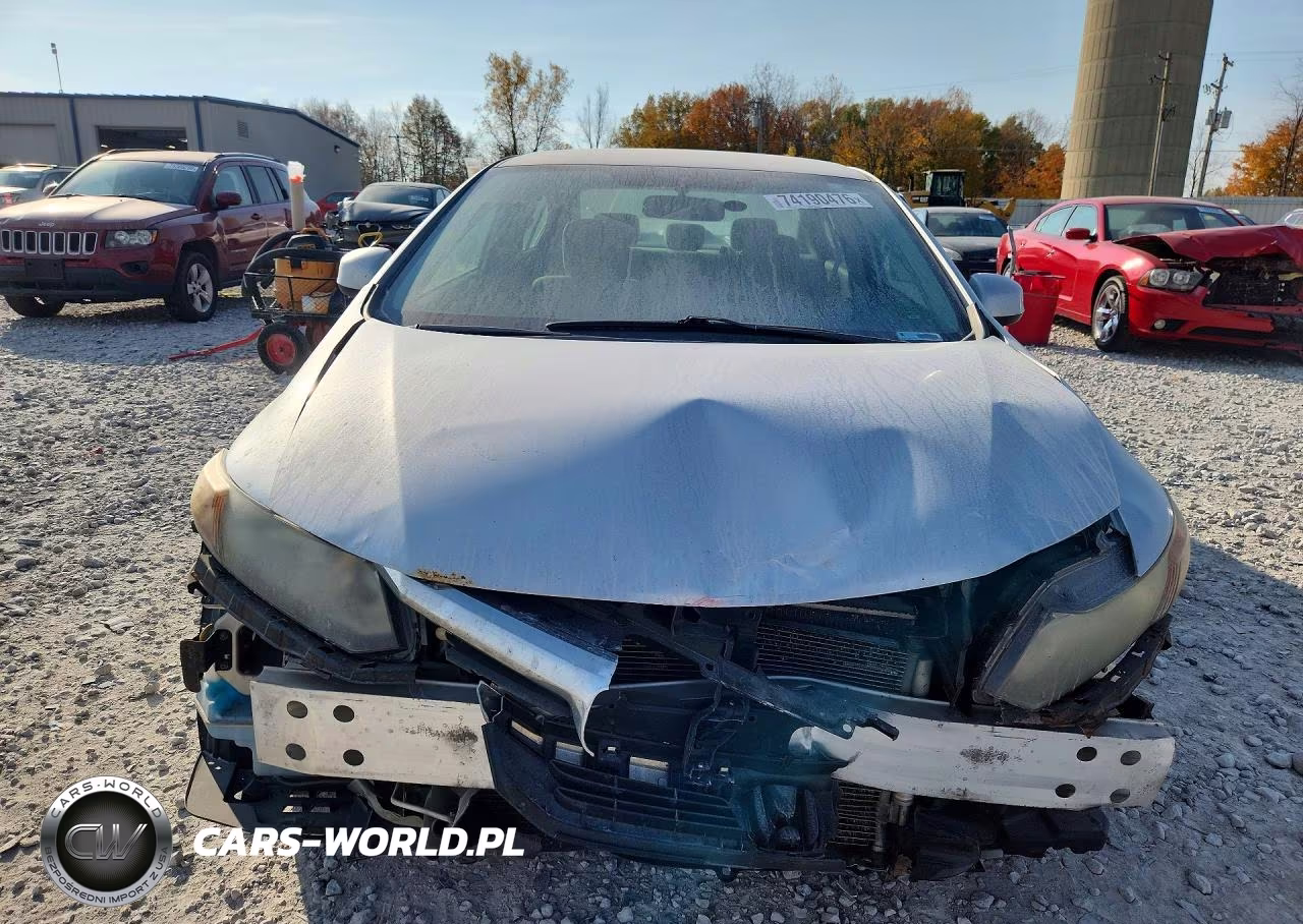 2012 Honda Civic Lx VIN:19XFB2F58CE011925 - 5