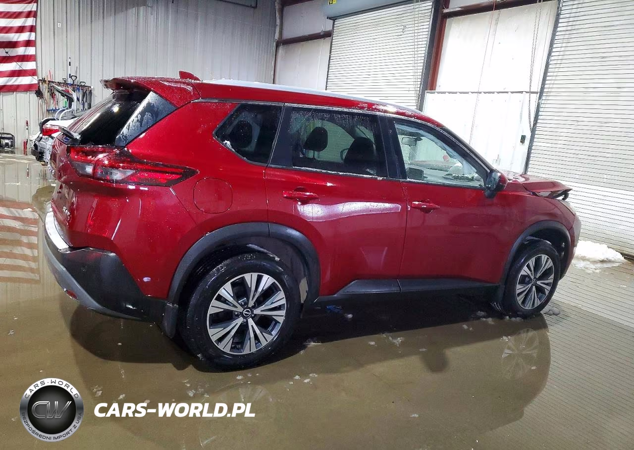 2022 Nissan Rogue Sv VIN:JN8BT3BBXNW335386 - 3