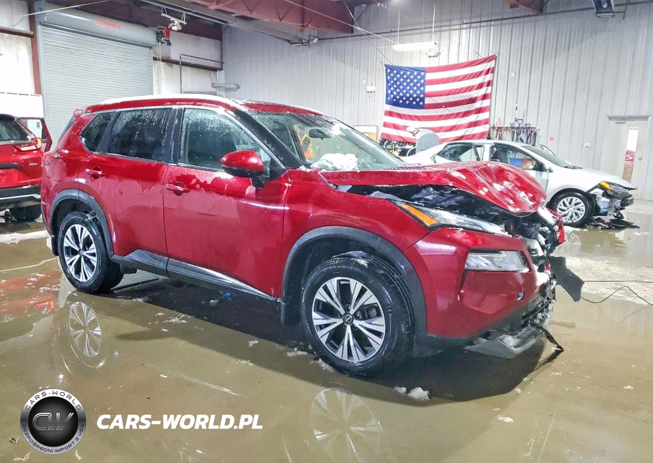 2022 Nissan Rogue Sv VIN:JN8BT3BBXNW335386 - 4
