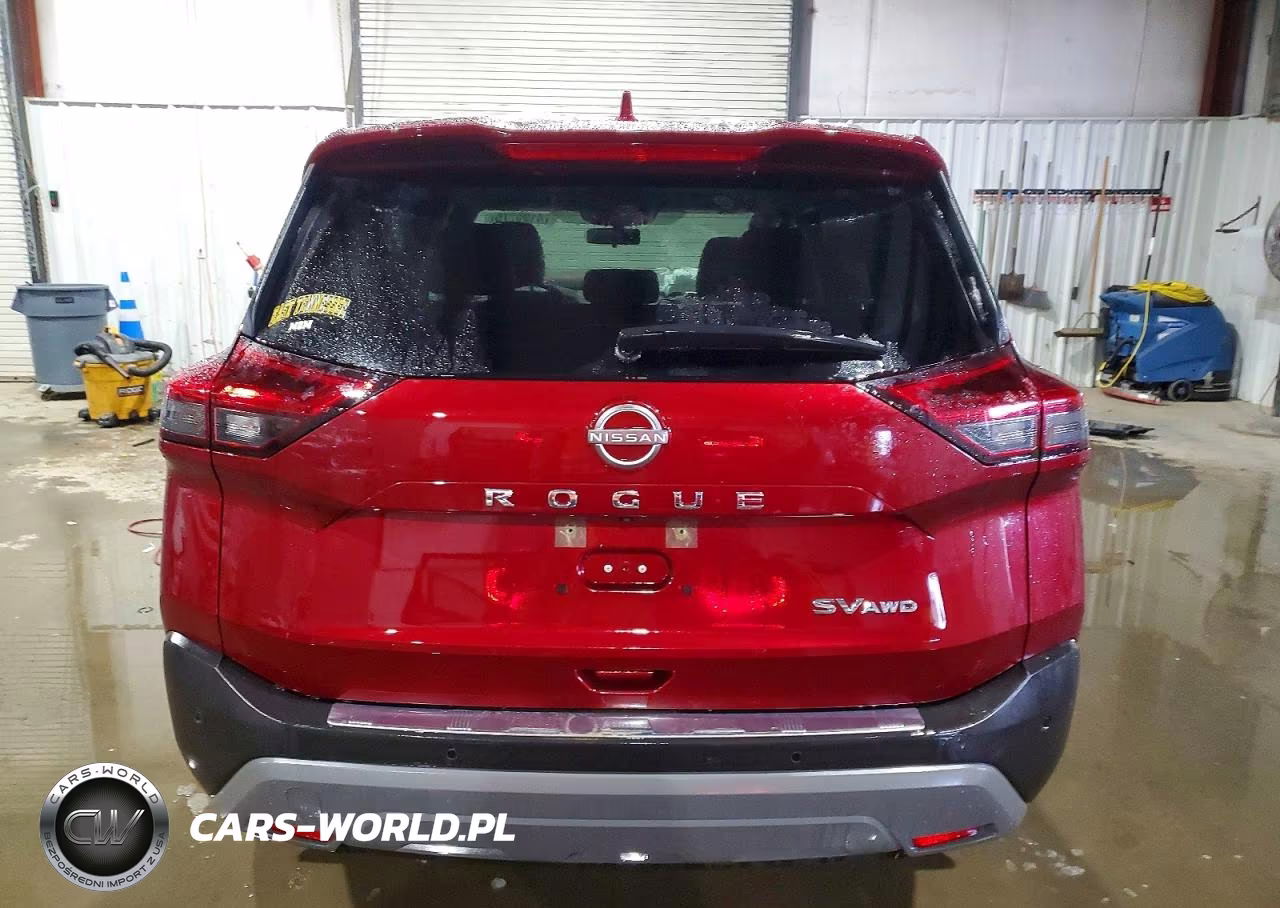 2022 Nissan Rogue Sv VIN:JN8BT3BBXNW335386 - 6