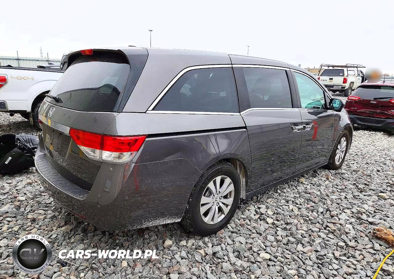 2016 Honda Odyssey Exl VIN:5FNRL5H62GB099520 - 3