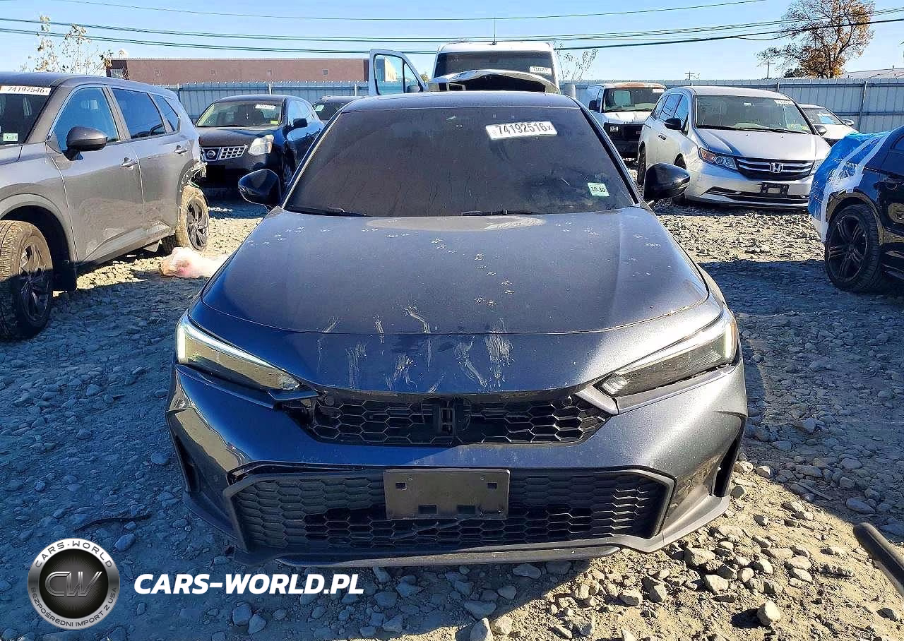 2025 Honda Civic Sport VIN:2HGFE4F84SH345001 - 5
