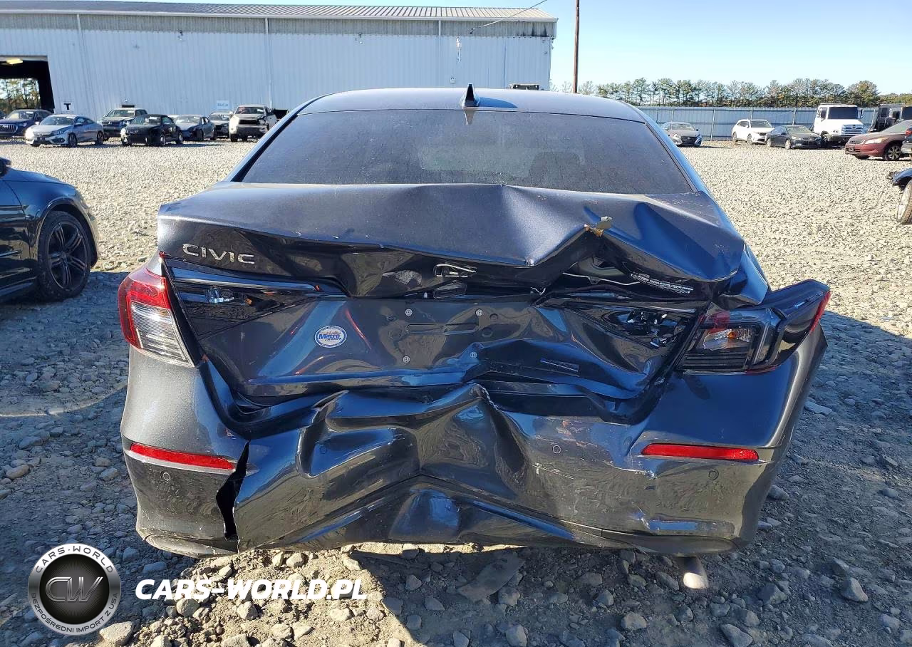 2025 Honda Civic Sport VIN:2HGFE4F84SH345001 - 6
