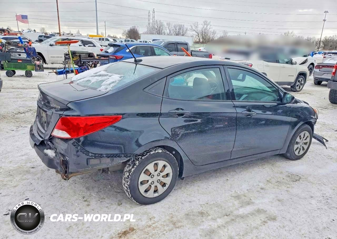 2017 Hyundai Accent Se VIN:KMHCT4AE7HU347413 - 3