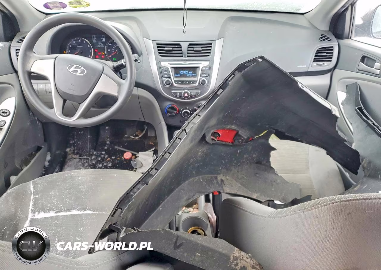 2017 Hyundai Accent Se VIN:KMHCT4AE7HU347413 - 8