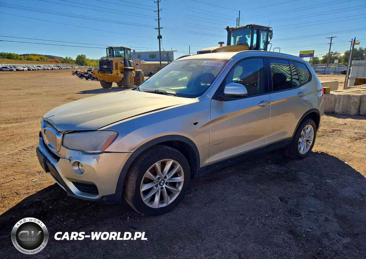 2015 BMW X3 xDrive28D VIN:5UXWY3C50F0E95760 - 1