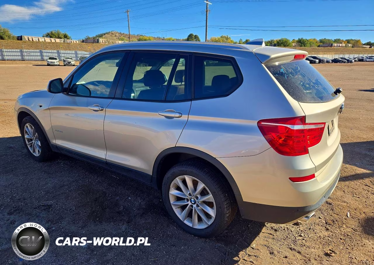 2015 BMW X3 xDrive28D VIN:5UXWY3C50F0E95760 - 2