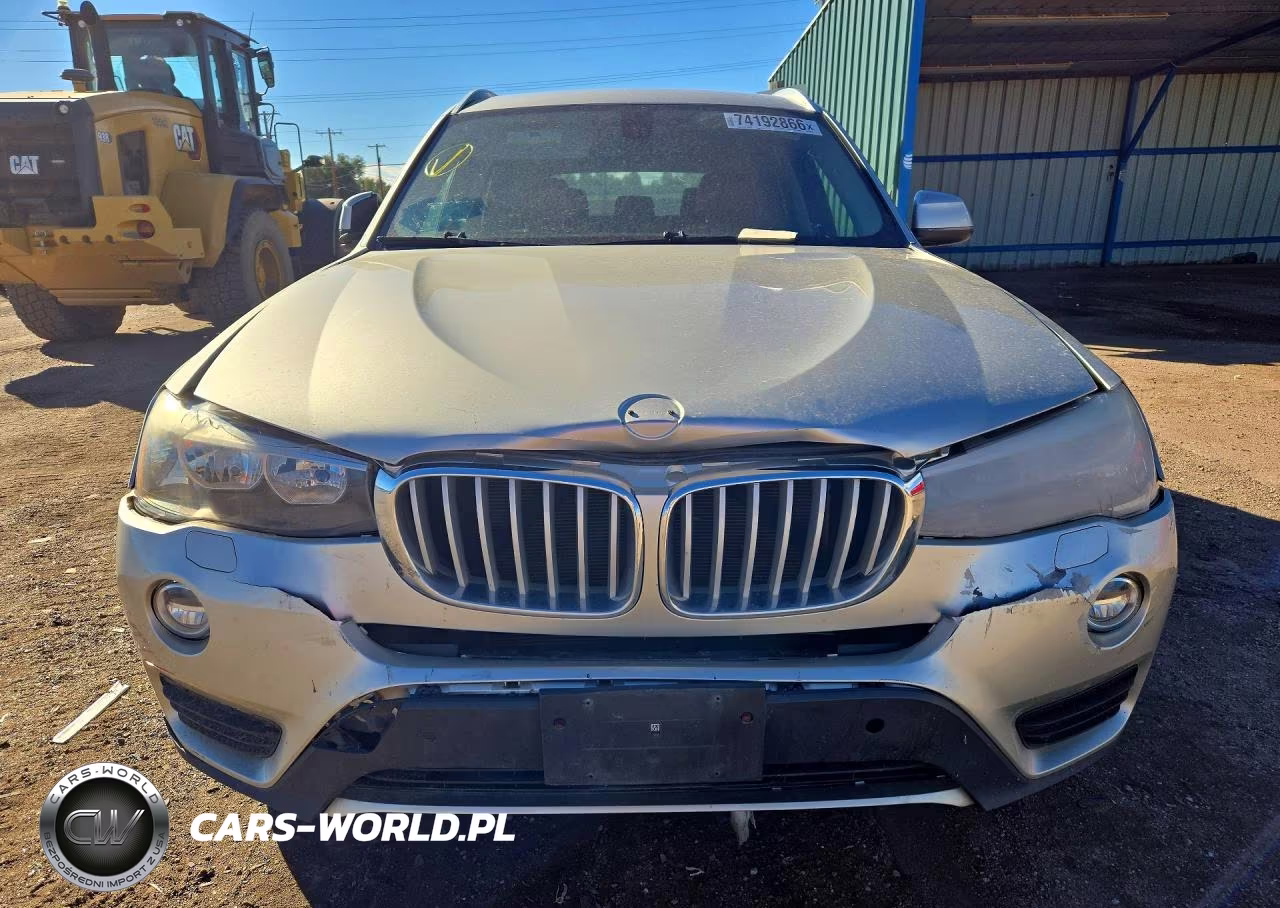 2015 BMW X3 xDrive28D VIN:5UXWY3C50F0E95760 - 5