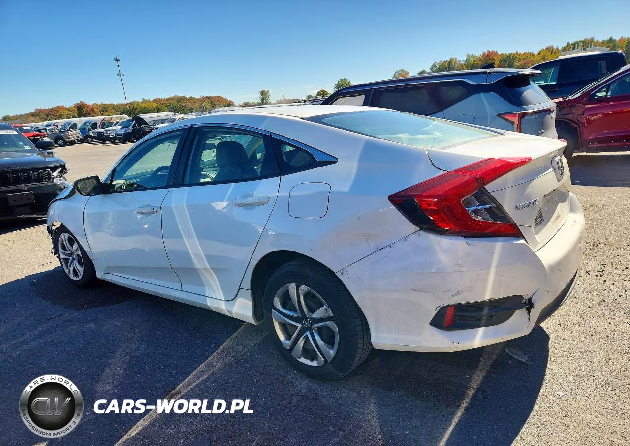 2017 Honda Civic Lx VIN:19XFC2F69HE220197 - 2