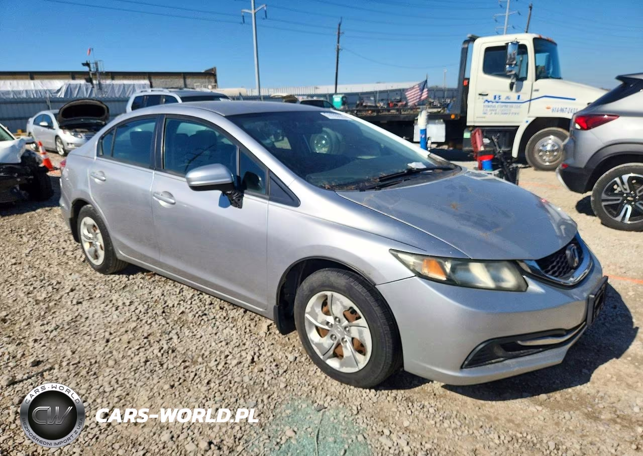 2014 Honda Civic Lx VIN:19XFB2F59EE020717 - 4