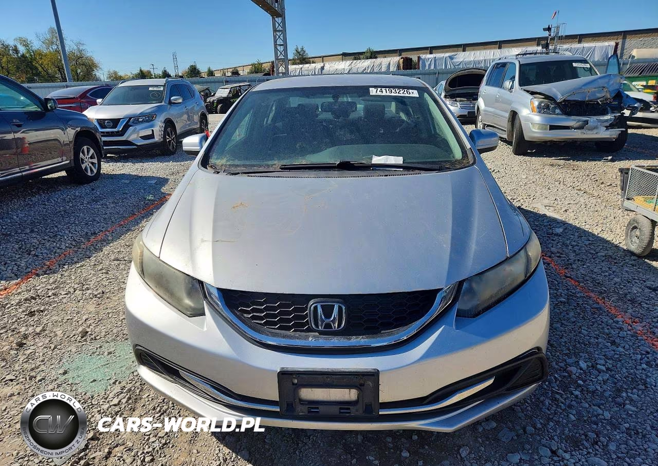 2014 Honda Civic Lx VIN:19XFB2F59EE020717 - 5