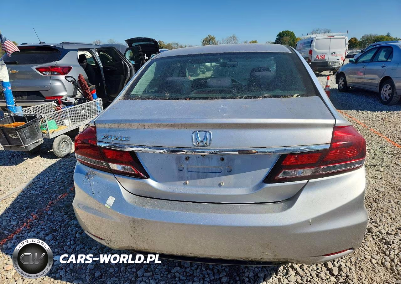 2014 Honda Civic Lx VIN:19XFB2F59EE020717 - 6