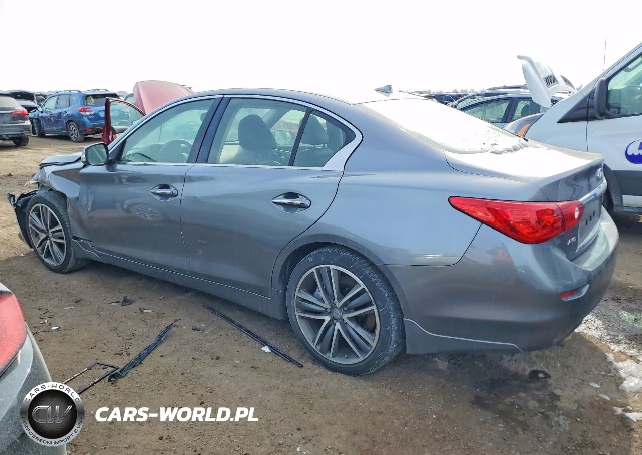 2015 Infiniti Q50 Sport VIN:JN1BV7AR9FM411420 - 2
