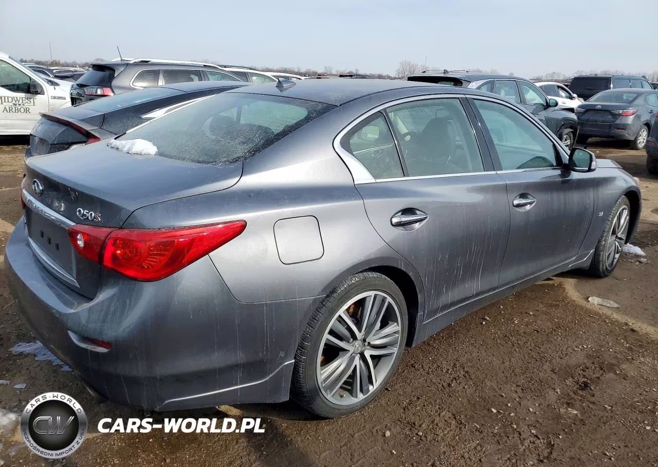 2015 Infiniti Q50 Sport VIN:JN1BV7AR9FM411420 - 3