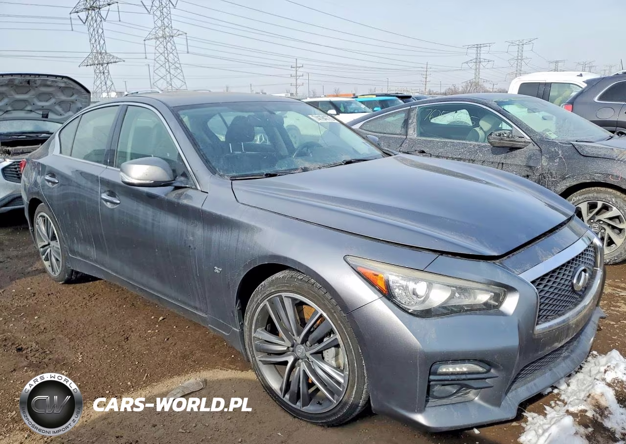 2015 Infiniti Q50 Sport VIN:JN1BV7AR9FM411420 - 4