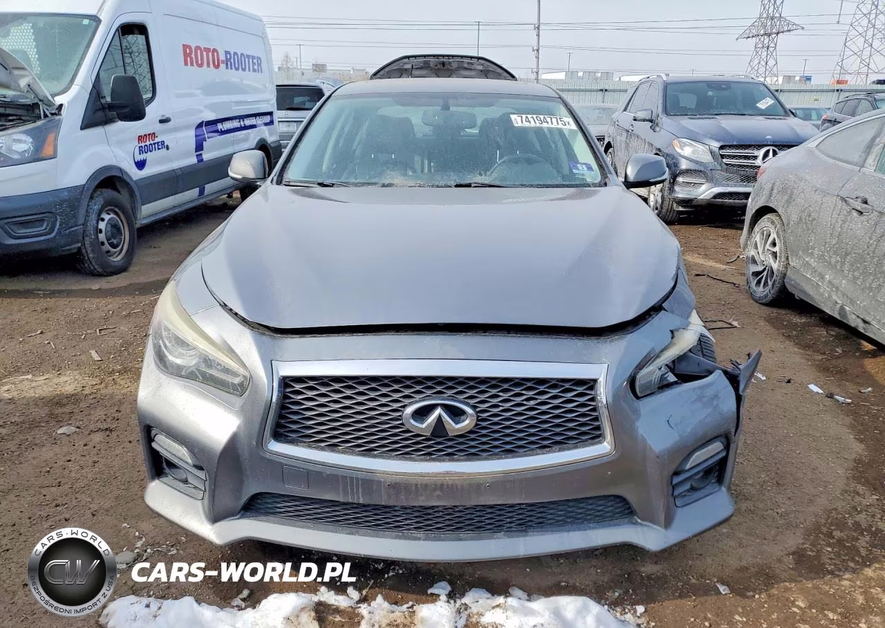 2015 Infiniti Q50 Sport VIN:JN1BV7AR9FM411420 - 5