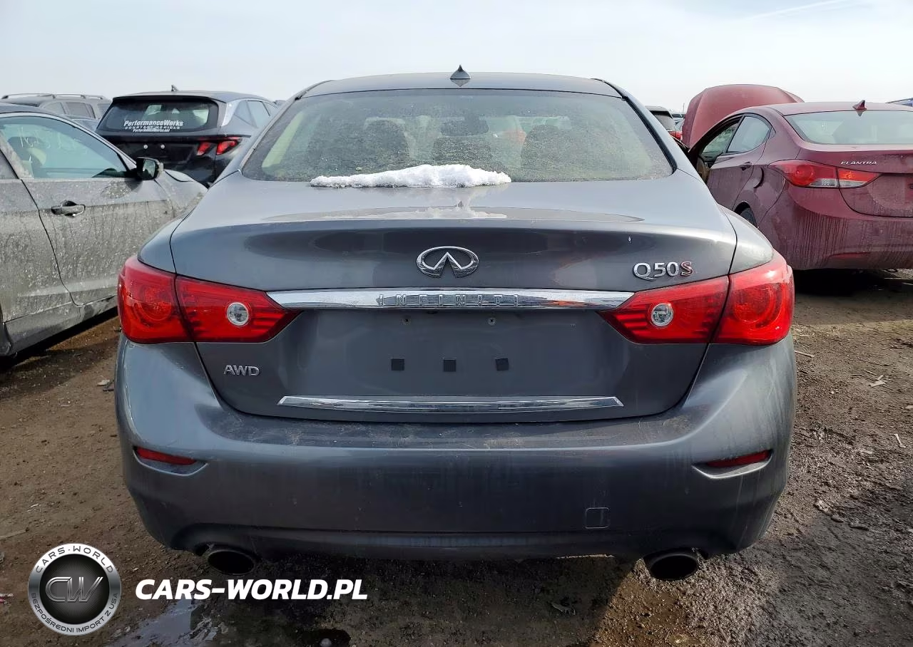 2015 Infiniti Q50 Sport VIN:JN1BV7AR9FM411420 - 6