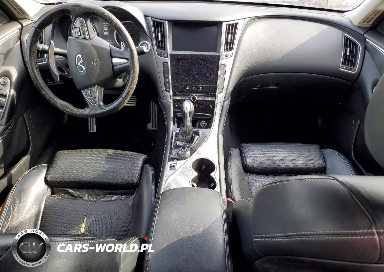 2015 Infiniti Q50 Sport VIN:JN1BV7AR9FM411420 - 8