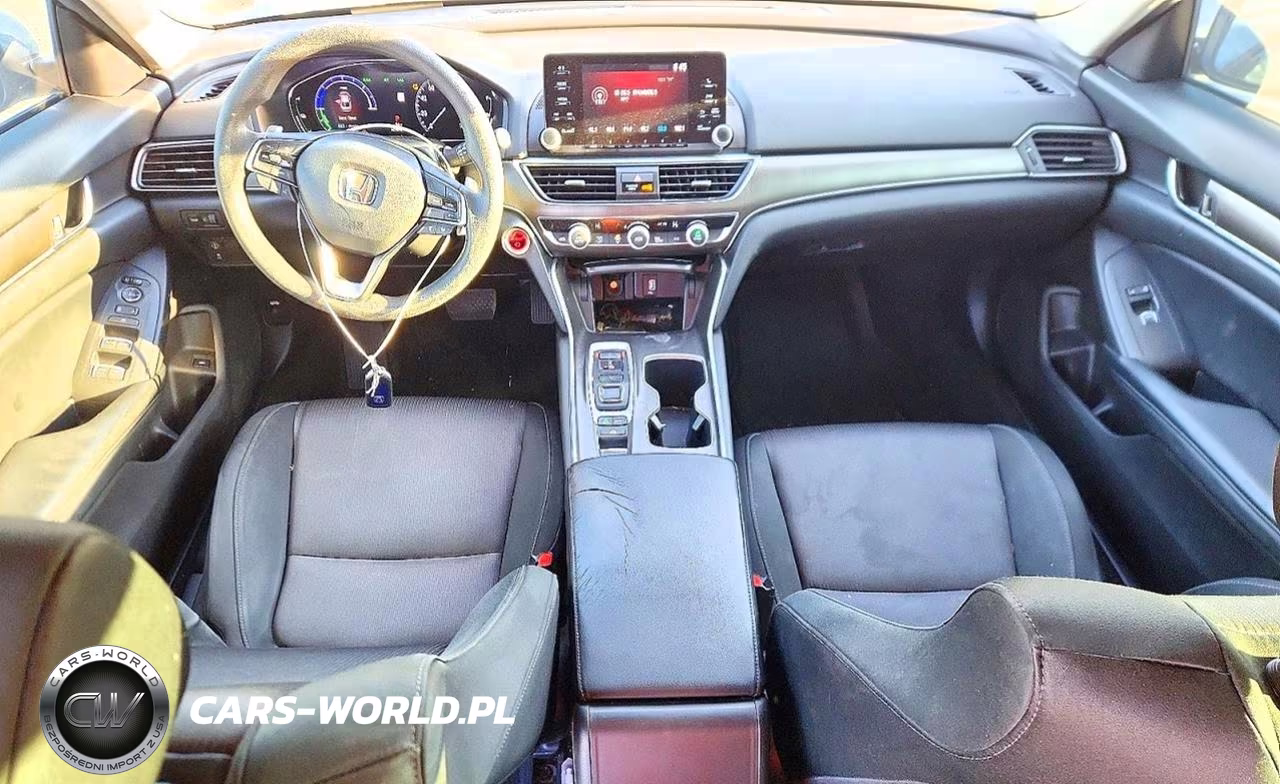 2018 Honda Accord Hybrid VIN:1HGCV3F11JA015989 - 8